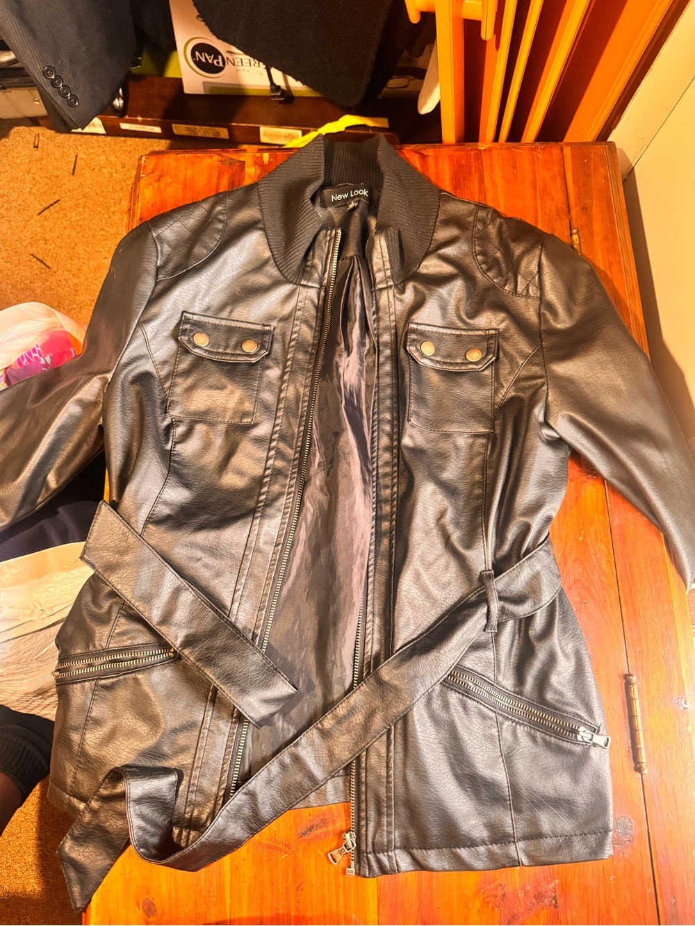 New Look Leather Jacket